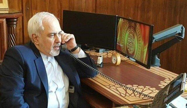 گفت وگوی ظریف با وزیر خارجه عراق
