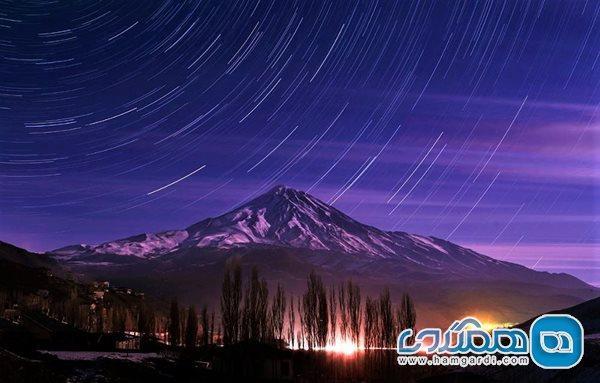 آسمان پرستاره شب در ایران و تصاویر بی نظیر و دیدنی